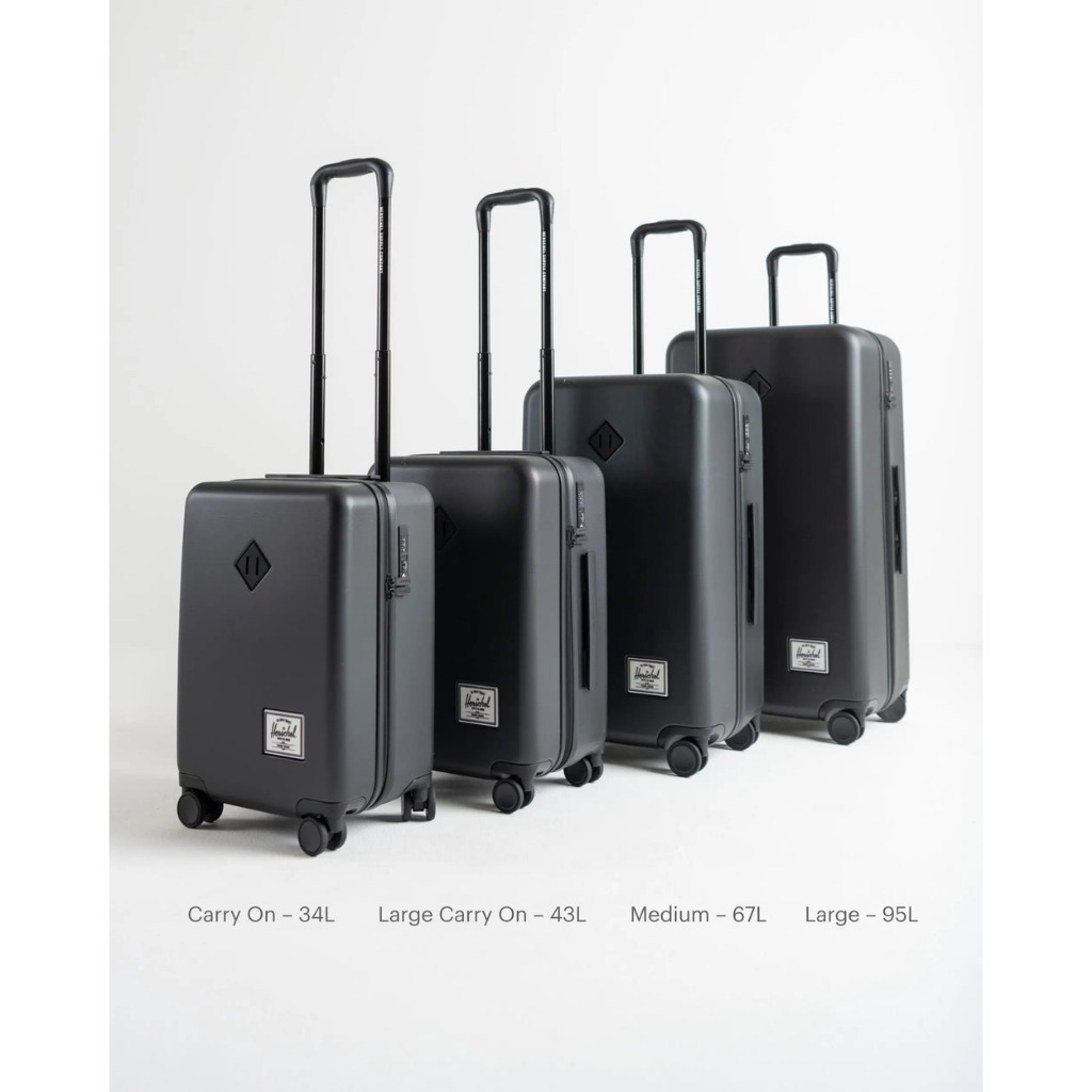 Herschel Supply HERITAGE™ HARDSHELL LUGGAGE with Hinomoto wheels (40093/40094/40095)กระเป๋าเดินทาง