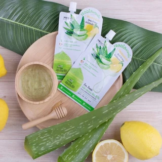 [กล่อง x6ซอง] นามิ แอม เฟรช อโล-เลมอน ไบร์ทเทนนิ่ง เจล Nami I'm Fresh Aloe-Lemon Brightening Gel 30กรัม
