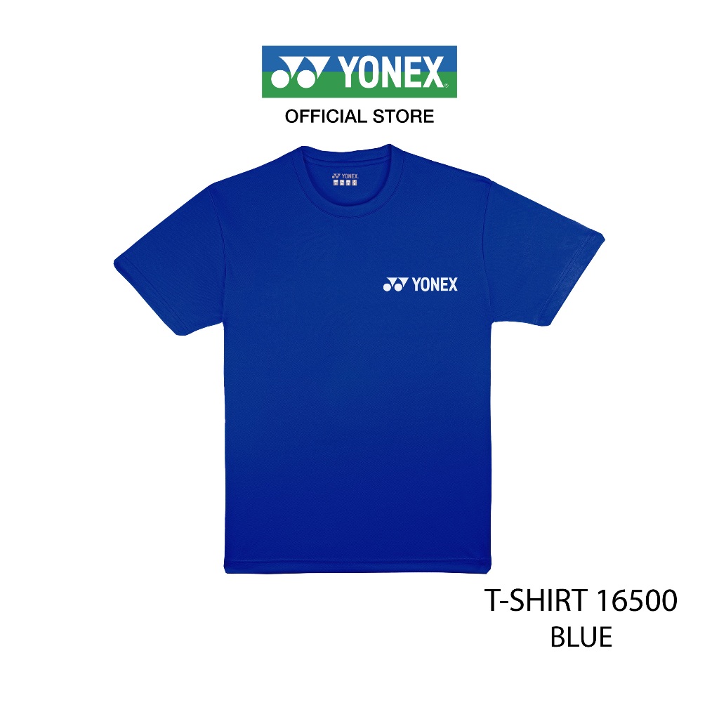 YONEX MEN'S T-SHIRT 16500 (V.2) เสื้อคอกลม ผ้าโพลีเอสเตอร์ เนื้อสัมผัสนุ่มสบาย สำหรับทั้งใส่ออกกำลังกายหรือเป็นชุดลำลอง