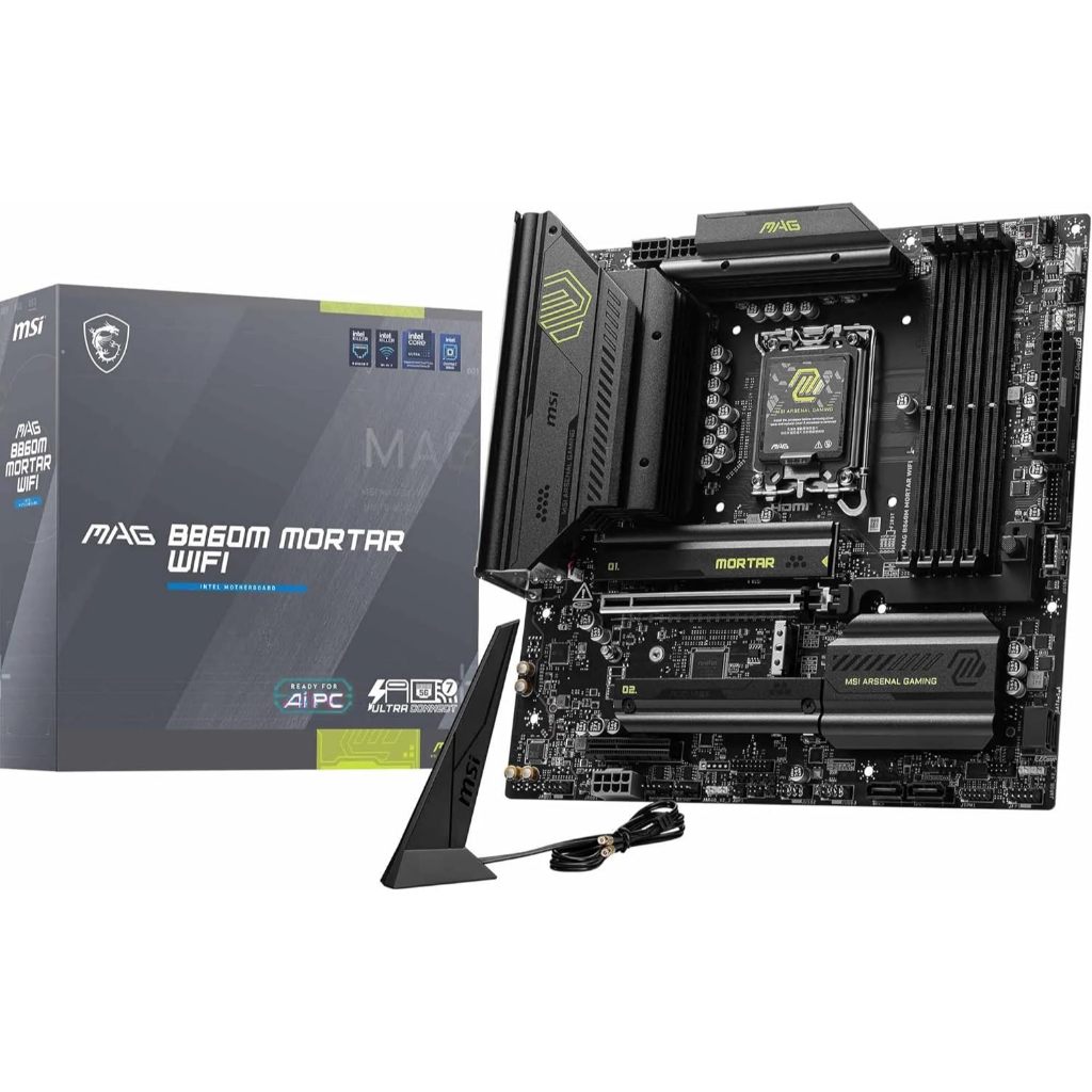 MAINBOARD (1851) MSI MAG B860M MORTAR WIFI DDR5