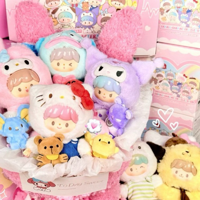( พร้อมส่งในไทย ) ✨🥨🍦 zZoton x Sanrio plush doll