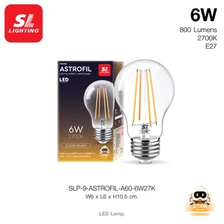 SL LIGHTING | LED Astrofil Filament Lamps หลอดไฟ LED ฟีลาเมนต์ มีให้เลือก 2 แบบ A60 , B35