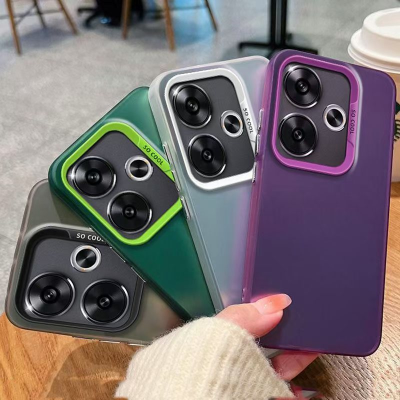 IMD เคสกันกระแทก For OPPO A6Pro A5 A5X A5I A3 A3X A3Pro A5Pro F31 สีสดใส ผิวด้านแข็ง
