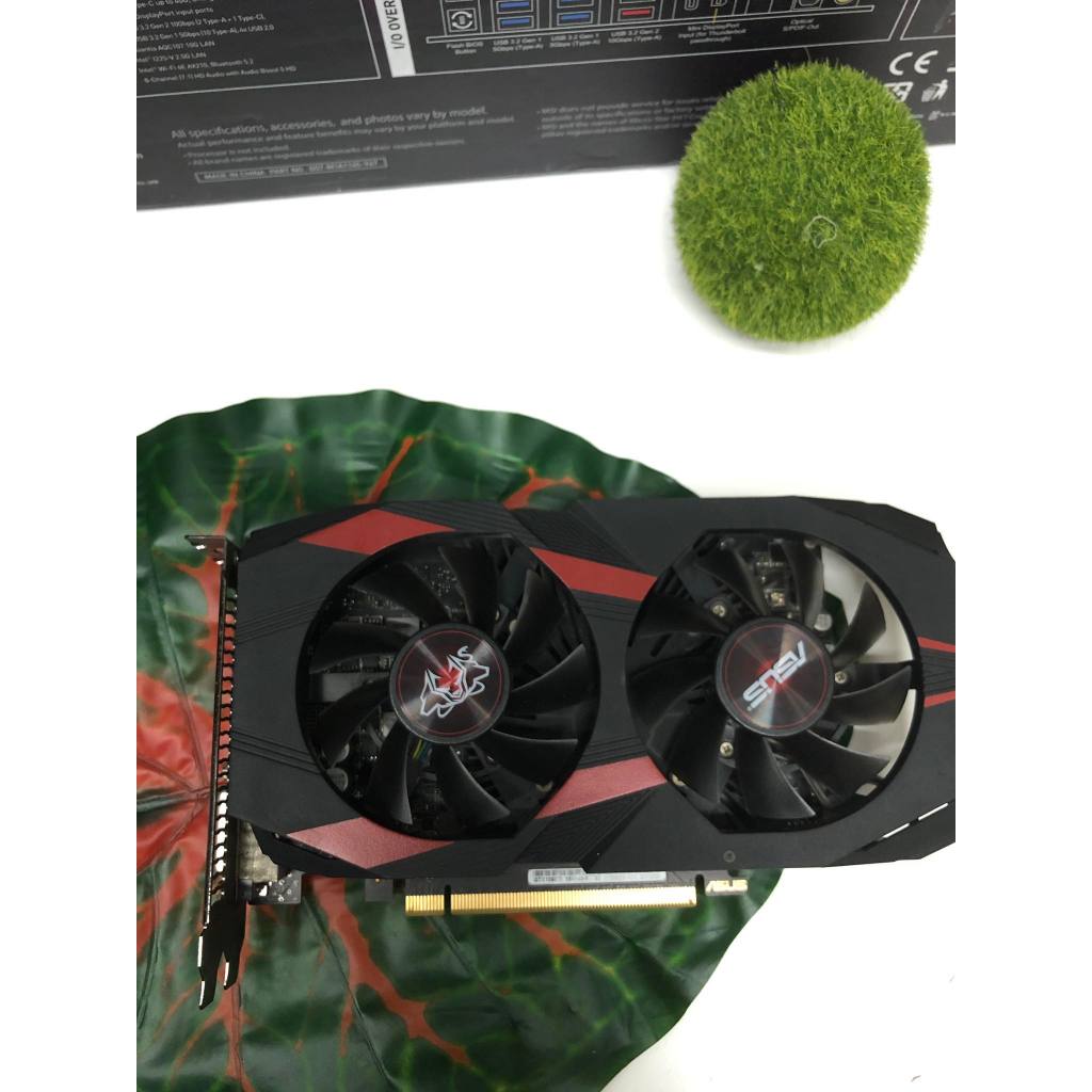 VGA  ASUS CERBERUS-GTX1050TI-O4G - 4GB GDDR5 ไม่มีกล่อง ใช้งานปกติ ประกันร้าน