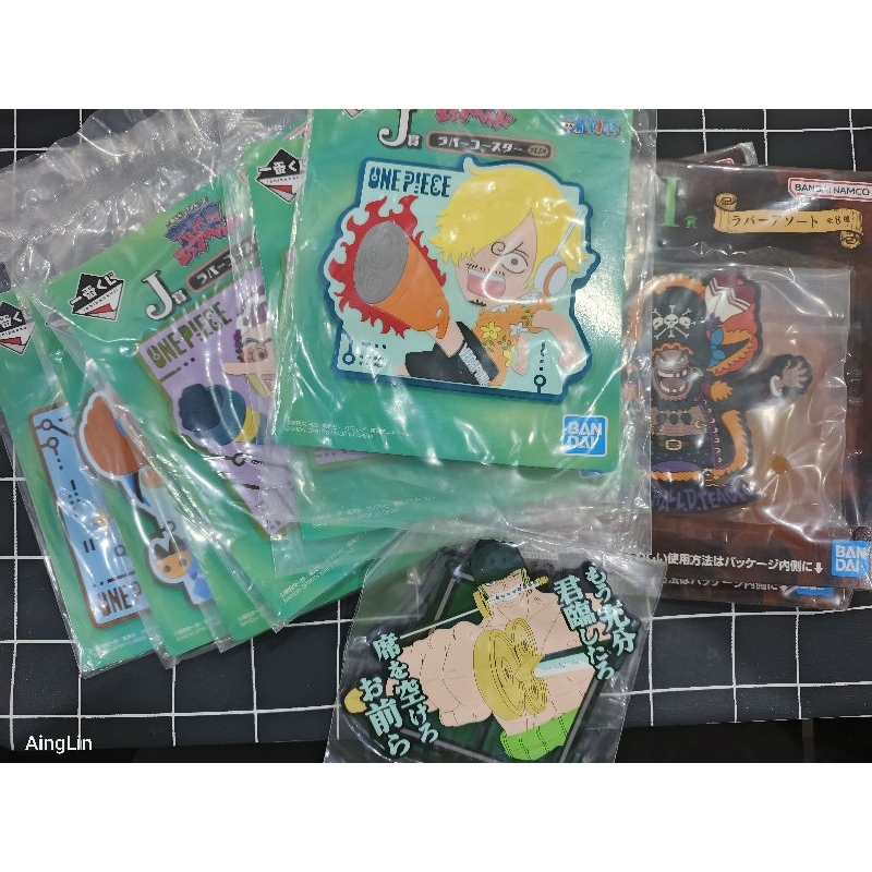 🔥🔥ลิขสิทธิ์แท้ ของสะสม One Piece พวงกุญแจ รองแก้ว แม็กเน็ต สแตน ของใหม่ในซีล