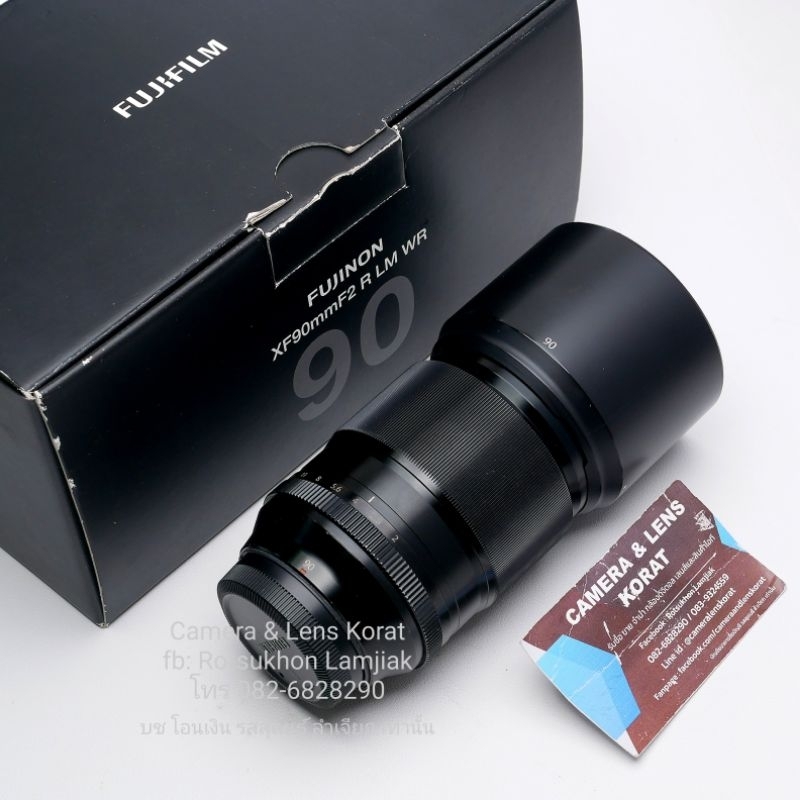 เลนส์ Fuji XF90mm F2 R LM WR