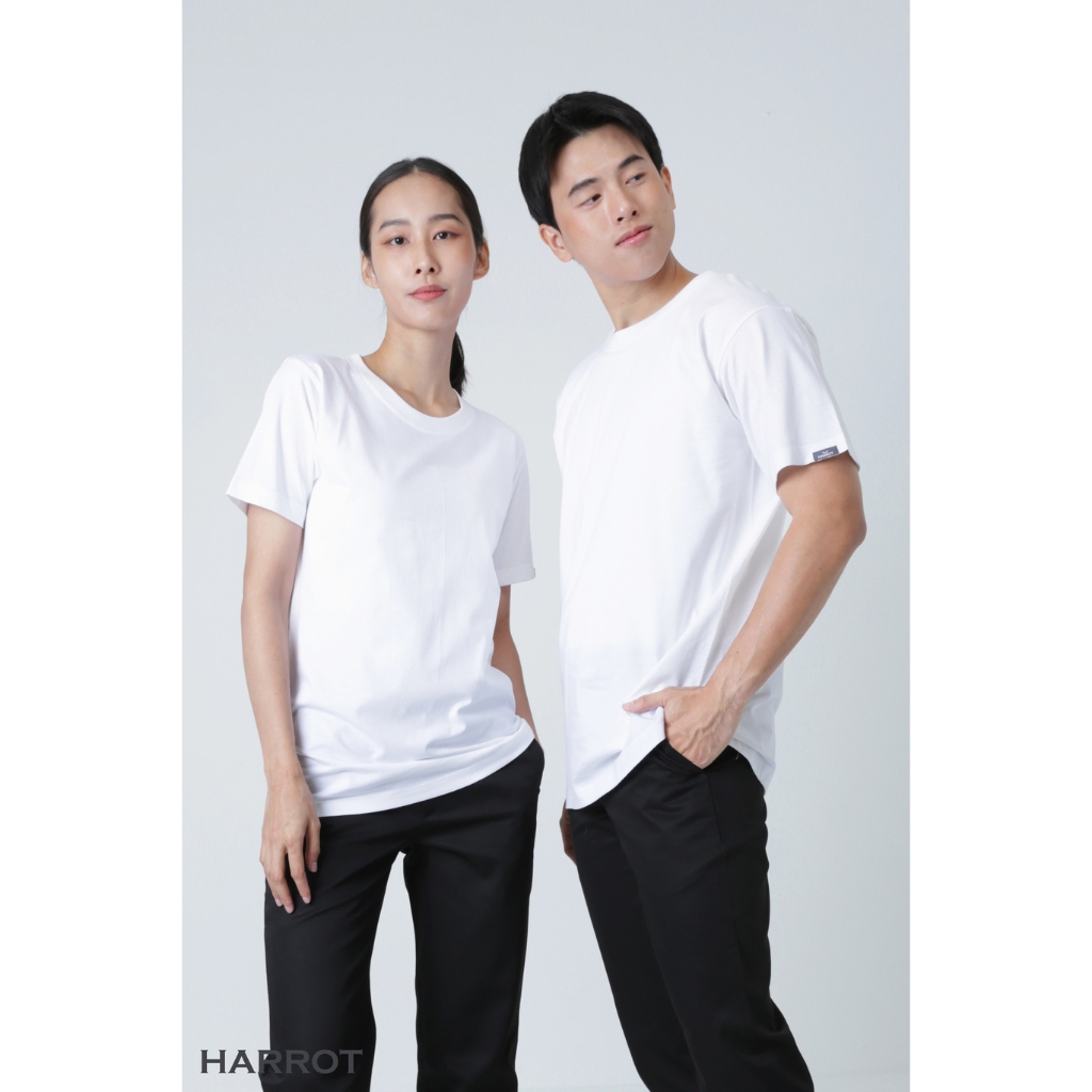 T-Shirt เสื้อยืดสีพื้น คอกลม แขนสั้น Tone มี 6 สี เกรด Premium ผ้า Cotton 100% ราคา ถูกที่สุด ดีลบีเคเค แกลเลอรีภาพที่ 3