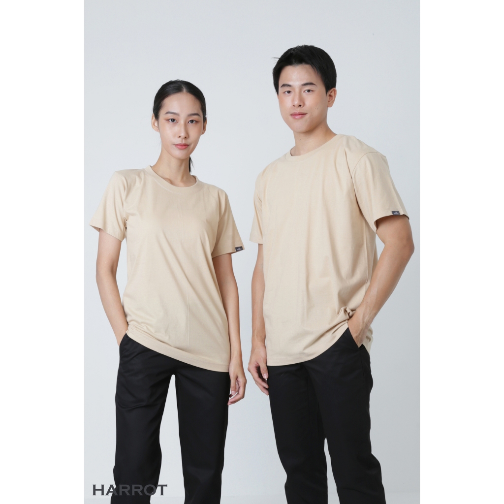 T-Shirt เสื้อยืดสีพื้น คอกลม แขนสั้น Tone มี 6 สี เกรด Premium ผ้า Cotton 100% ราคา ถูกที่สุด ดีลบีเคเค แกลเลอรีภาพที่ 5