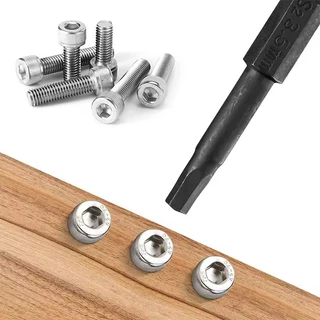 ชุดดอกสว่านประแจ SAE METRIC หัวหกเหลี่ยม เส้นผ่าศูนย์กลาง 1/4 นิ้ว ชุดไขควงแม่เหล็ก เมตริก 10 ชิ้น