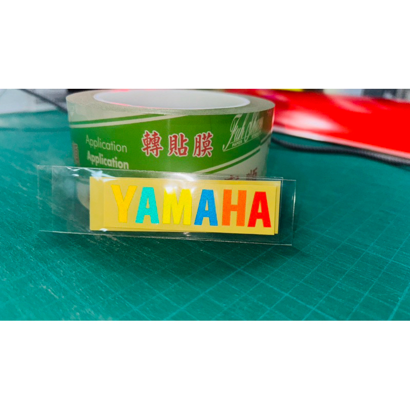 sticker YAMAHAติดแค๊งค์สะท้อนแสง