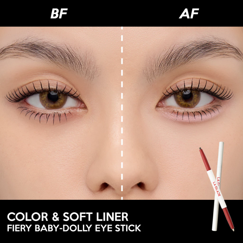 LA GLACE FIERY BABY-DOLLY EYE STICK | ปากกาดอลลี่อายลากลาส 2in1 เขียนง่าย ปากกาดอลลี่อาย thumbnail 5