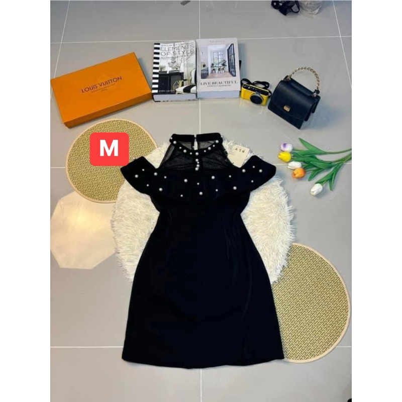 ชุดเดรสงานป้าย BLT Brand(บีแอลที แบรนด์) ไซส์ M มือสอง