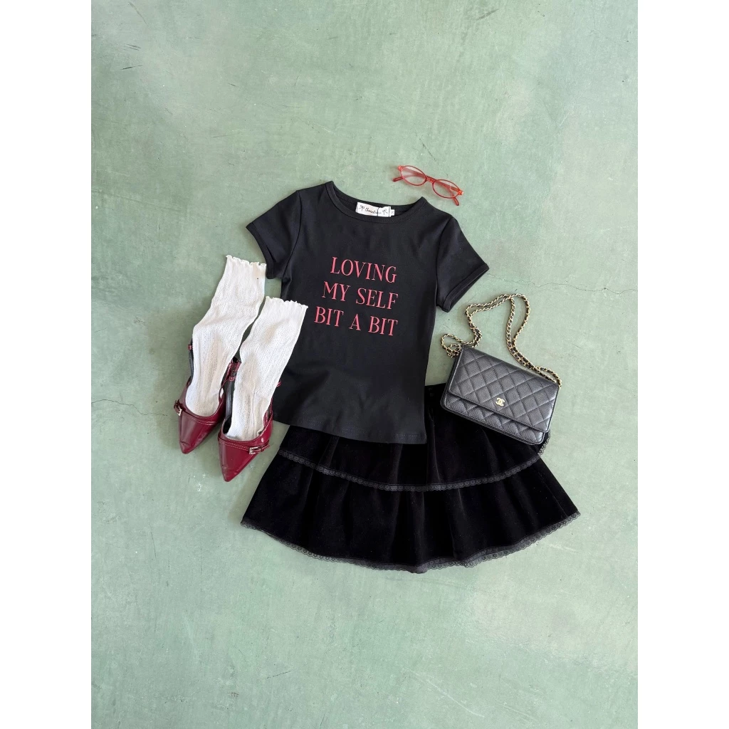 Choosedress A1994 Love Literally Tee เสื้อยืดคอกลมแขนสั้น วาเลนไทน์ thumbnail 10