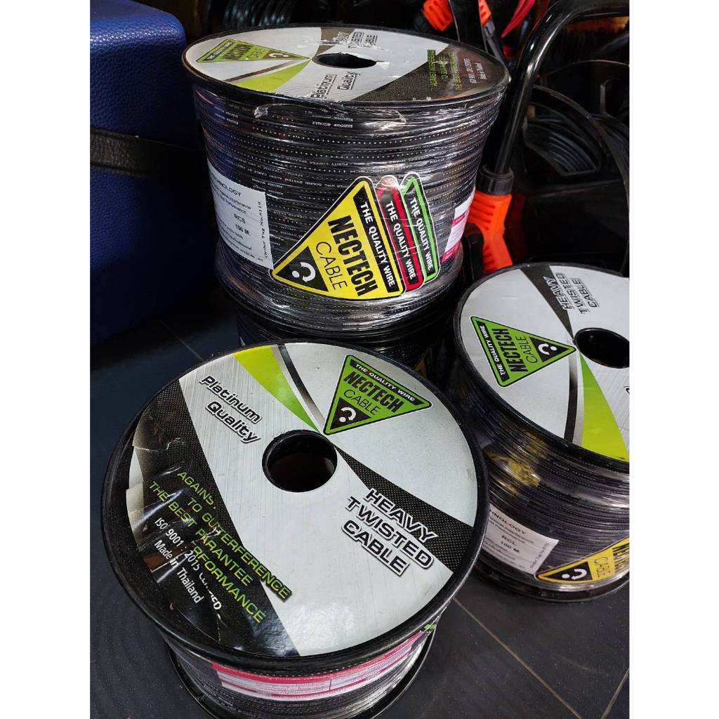 สายลำโพงNECTECHทองแดงแท้(เกรดออดิโอ)14AWGและ16AWG