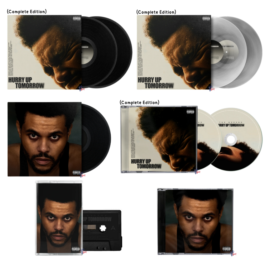 (Pre-Order) แผ่นเสียง The Weeknd - Hurry Up Tomorrow CD / ซีดี / Vinyl / LP