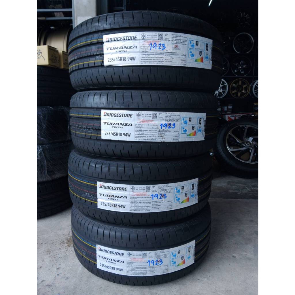‼️‼️ยาง Bridgestone T005a 235/45R18 ยางใหม่ปี23 ราคาพิเศษ‼️‼️