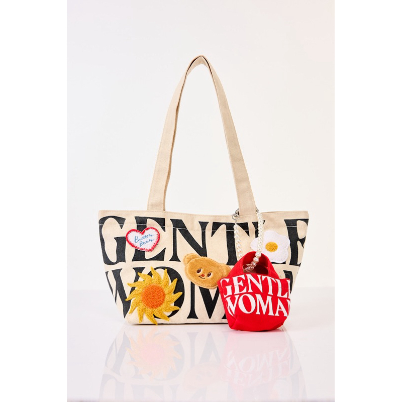พร้อมส่ง✨Gentlewoman x Butterbear🧸🧈SUMMER SEASON SHOULDER TOTE❤️New in Pack❤️