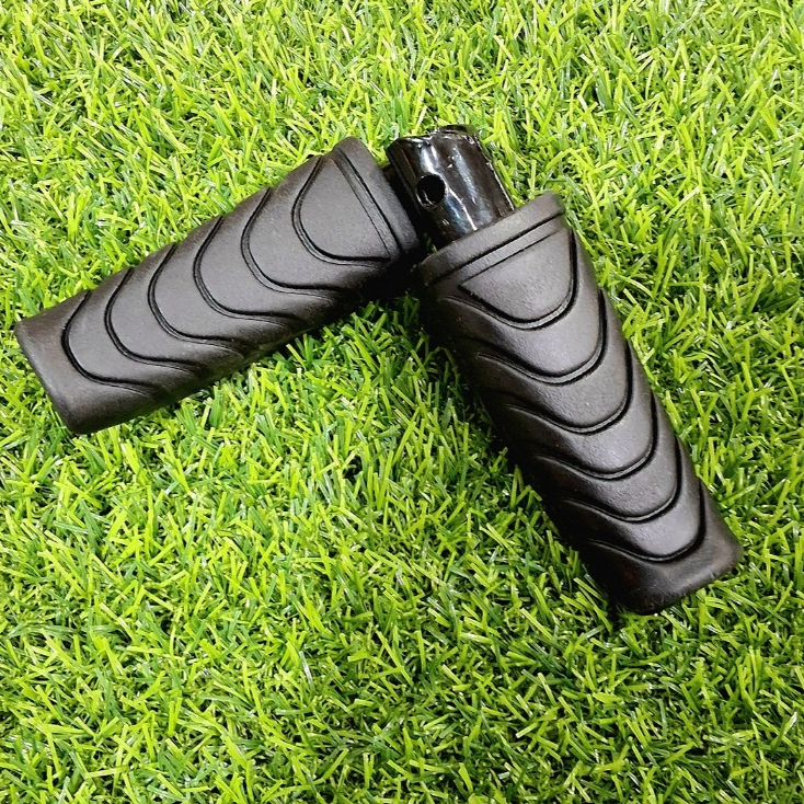 พักเท้าหลังWAVE พักเท้าหลัง+แกนเหล็ก WAVE/ W110-i/W125/WAVEทุกรุ่น ยางดีแข็งแรงมีคุณภาพ