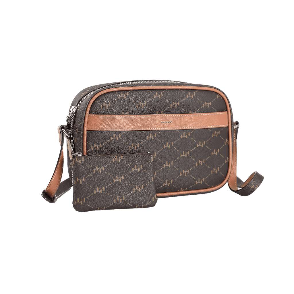 How กระเป๋าสะพาย MONOGRAM ทรง Crossbody รุ่น HHH0611 ( COLLECTION Taylor )