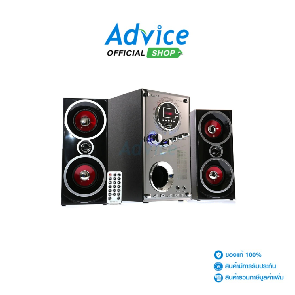 (2.1) ลำโพง MUSIC D.J. (M-M9100C) Black - A0087273