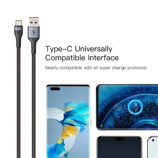 (ขายดี) สายชาร์จเร็ว OrsenbyEloop S7 S8 USB Type C to C สายชาร์จเร็ว 2 in 1 PD 100W ของแท้ 100%