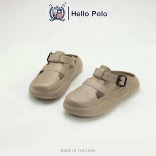 Hello Polo รองเท้าหัวโต รองเท้าแตะลําลอง UNISEX พื้นหนา กันลื่น วัสดุ EVAสไตล์ทันสมัย กลางแจ้ง เบาสบาย ลำลอง HP8049