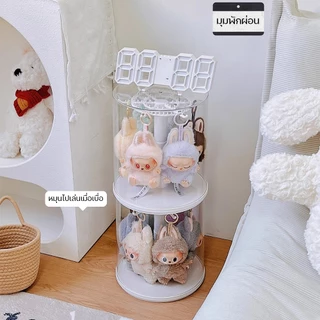 กล่องใส่โมเดล กล่องใส่ตุ๊กตาแบบใส กล่องใส่ art toy หมุนได้360° พลาสติกอย่างดี กันฝุ่น กันน้ำ และมีความโปร่งใสสูง