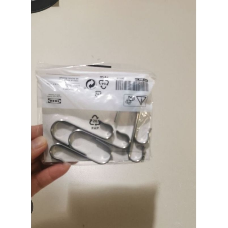 IKEA แท้ค่ะ  KUNGSFORS คุงส์ฟอร์ช ตะขอรูปตัว S, สเตนเลส