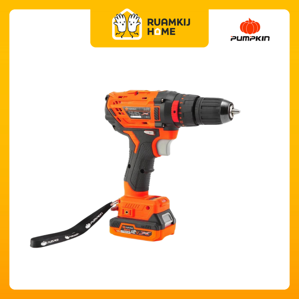 ส่านกระแทกไร้สาย ขนาด 10 มม. ยี่ห้อPUMPKIN รุ่น PK50273