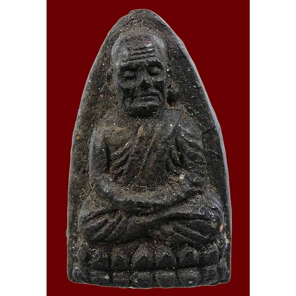 หลวงปู่ทวด เนื้อว่าน ปี 24 พิมพ์กลาง พร้อมบัตรรับรองพระแท้