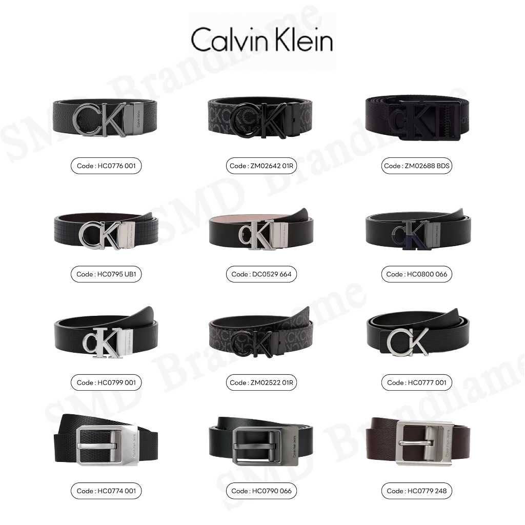 Calvin Klein Jeans เข็มขัด สำหรับผู้ชาย สินค้าแท้ 100% จากชอป