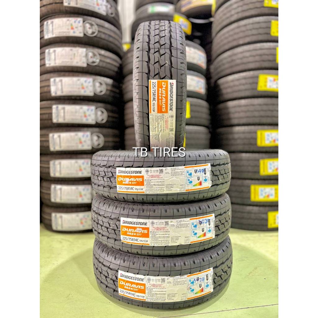 ยางรถยนต์ 225/75R14 DURAVIS R624 // BRIDGESTONE ปี24