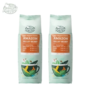 [ยกคู่ถูกกว่า] Café Amazon คาเฟ่ อเมซอน เมล็ดกาแฟแท้คั่ว 2 ถุง (250g./ถุง)