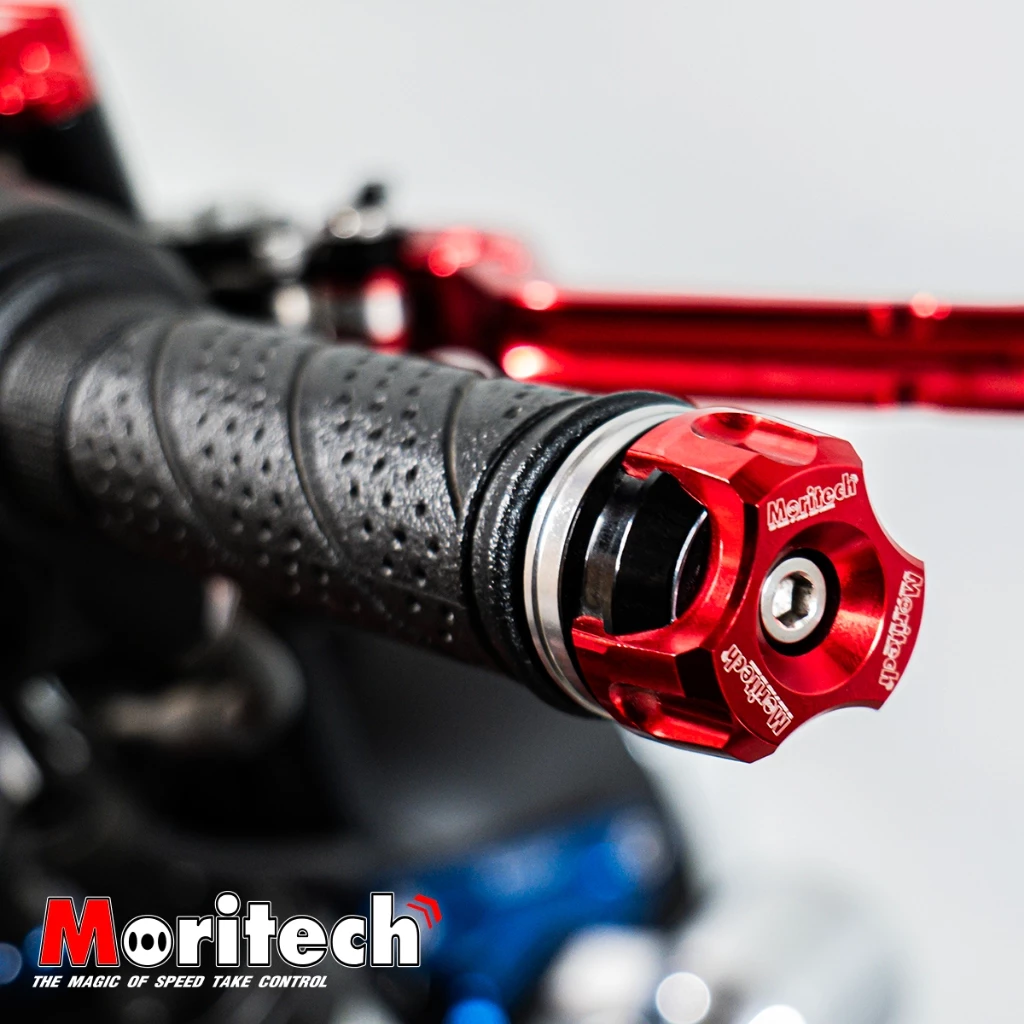 น๊อตปลายแฮนด์ CNC Moritech V.2 สำหรับ FORZA300-350 X-MAX300 MONKEY125 PCX PCX160 2025 DAX-125 thumbnail 3