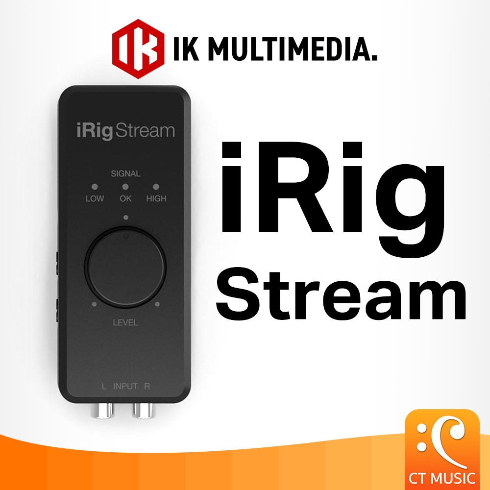 IK Multimedia iRig Stream Audio Interface ออดิโอ อินเตอร์เฟส