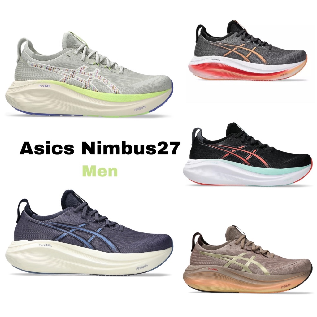 Asics Nimbus27 - Men - รองเท้าวิ่งผู้ชาย