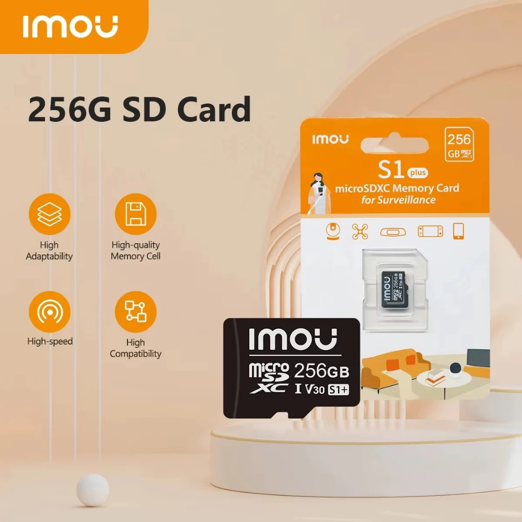 ✔ของแท้✔⚡️เมมโมรี่การ์ด⚡️ IMOU Memory Micro SD Card 128GB ,256GB SD Card Class 10