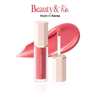 BeautyandKo DEAR DAHLIA PETAL DROP LIQUID BLUSH เครื่องสำอางวีแกน บลัชออนเนื้อน้ำ เกลี่ยง่าย ติดทน แก้มใส
