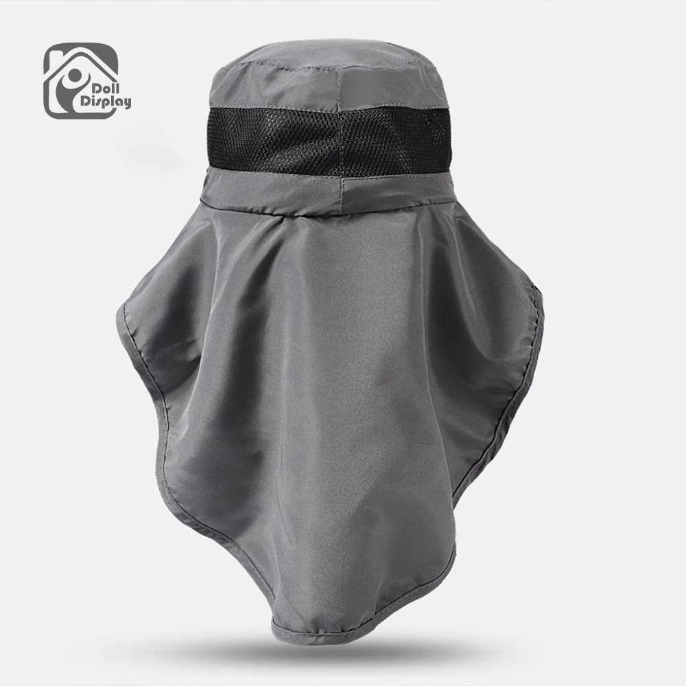 หมวกบักเก็ต หมวกเดินป่า คุณภาพสู แฟชั่นฤดูร้อน กันแดด ระบายอากาศ มี 3 สีให้เลือก หมวกกันแดด 360 องศา - รูปที่ 5