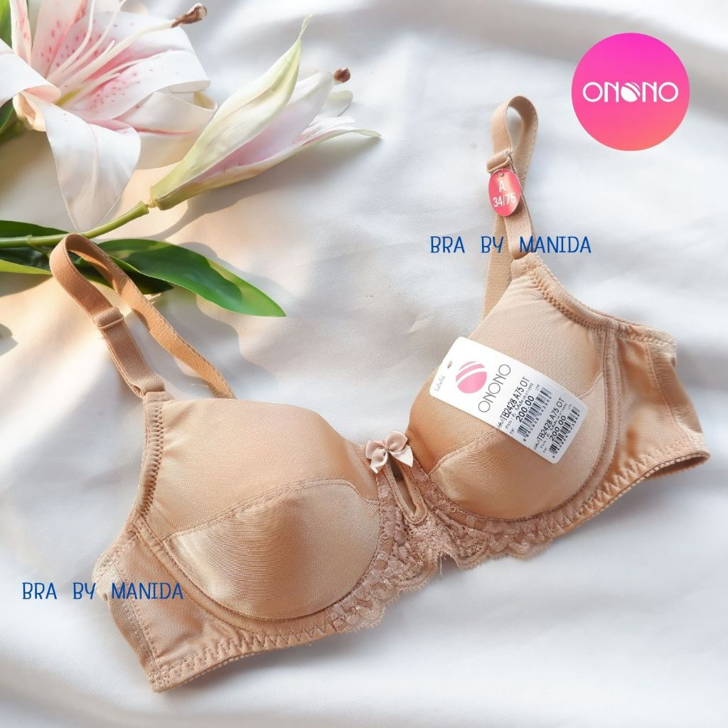 ONONO เสื้อชั้นในมีโครง ฟองน้ำบาง รุ่น TB2428 ฟองน้ำแบบบาง💗💗ราคาเต็ม 499.-
