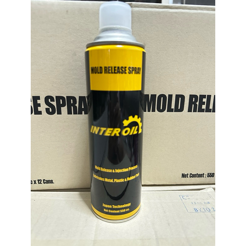 สเปรย์ซิลิโคน LUB.JOB (Silicone Spray)ชนิดพิมพ์สีไม่ติด (Oil Base) ขนาดบรรจุ 550 ml.