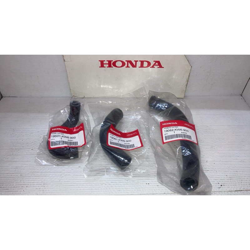 ชุดท่อยางหม้อน้ำ 3ชิ้น NSR150/FSX150 (แท้ศูนย์ฮอนด้า)