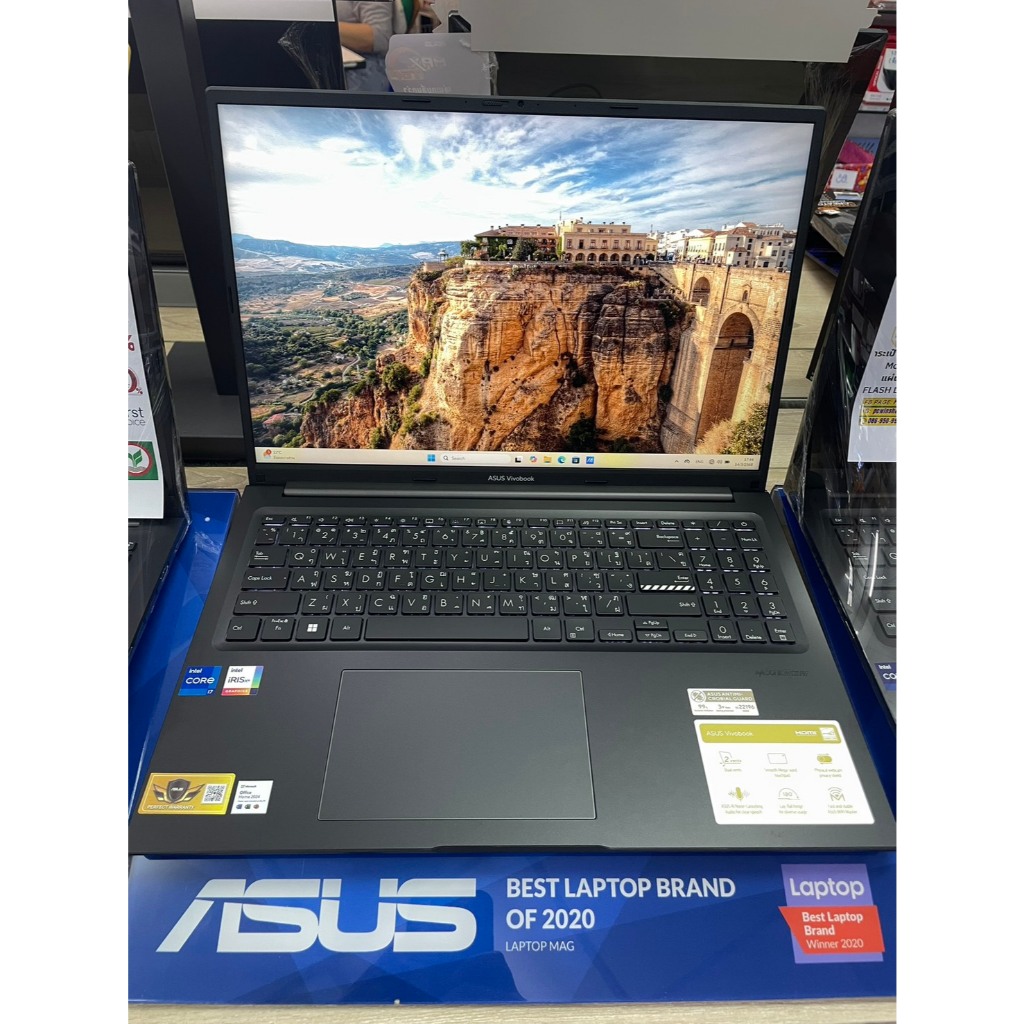 โน๊ตบุ๊ค Asus Vivobook 16 X1605VA-MB735WA Black