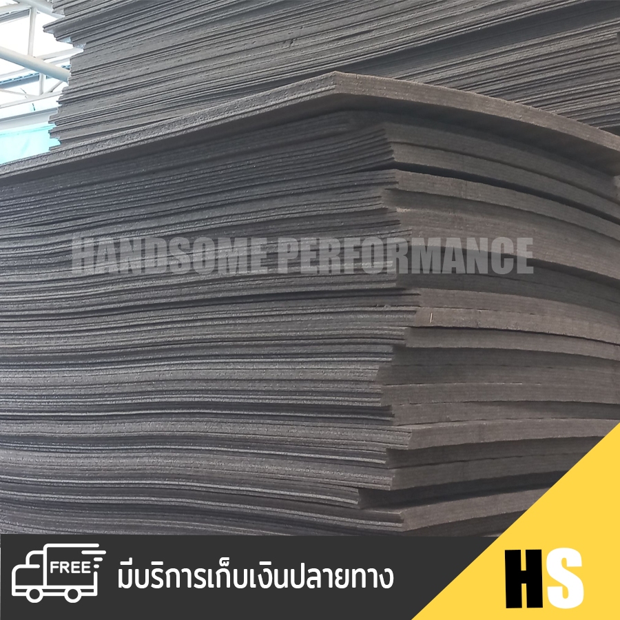 แผ่นโฟมกันกระแทกสีดำโฟม EPE กันกระแทก / รับทำตามแบบ ตัดด้วยเครื่องเลเซอร์ หนา 3.5 ซม(1แผ่น) เฉพาะขนาด 100CM ตัดเป็น2แผ่น ราคา ถูกที่สุด ดีลบีเคเค แกลเลอรีภาพที่ 4