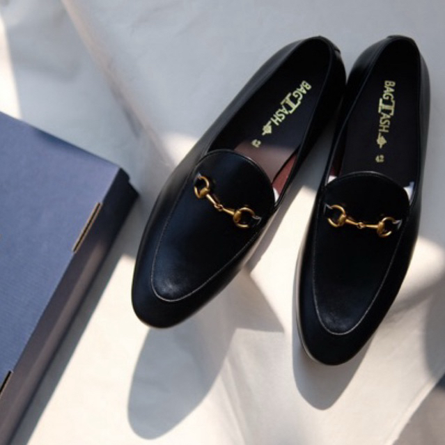 De mont gold loafers