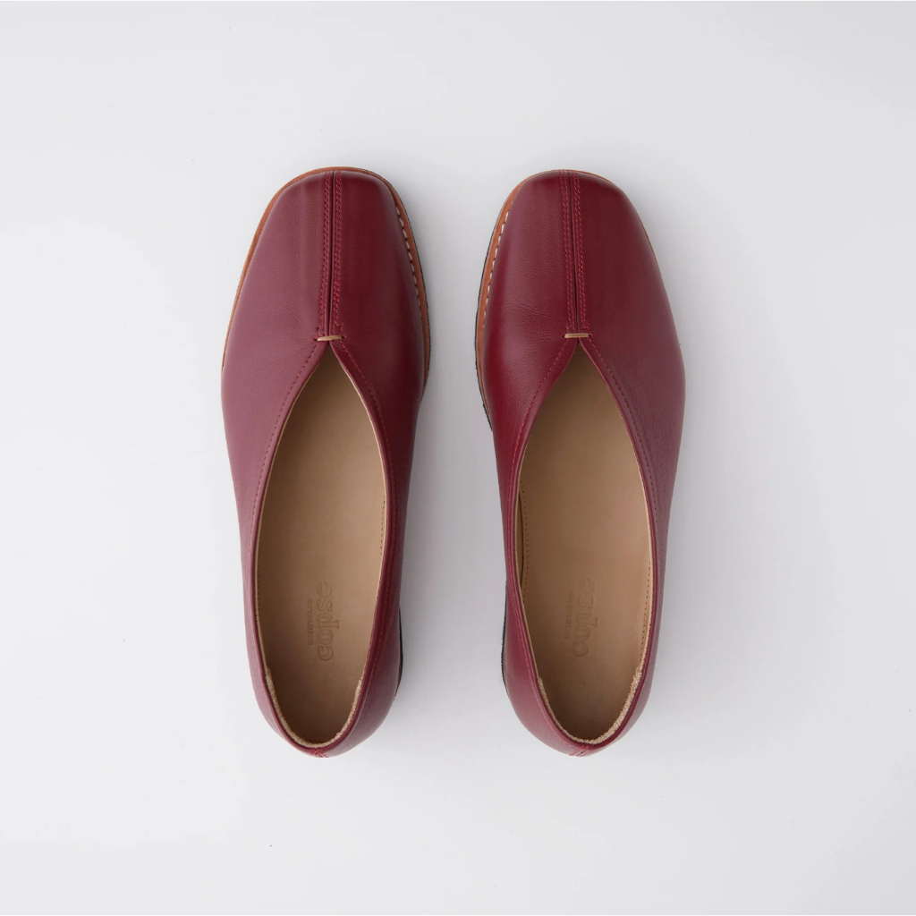 Copse รองเท้าหนัง Ivy Shoes - Red (Pre-order 10 days)