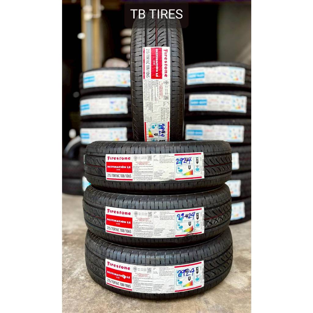 ยางรถยนต์ 215/70R16 LE-02 // Firestone ปี24
