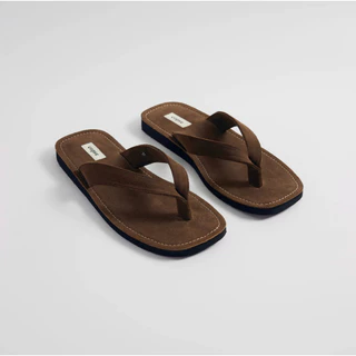 รองเท้าแตะหนังแท้ Copse Everyday Sandals - Deep Brown