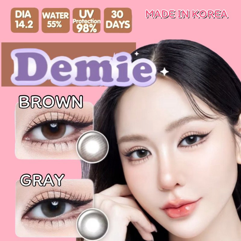 คอนแทคเลนส์ Demie ขนาดมินิ  (Kitty Kawaii)