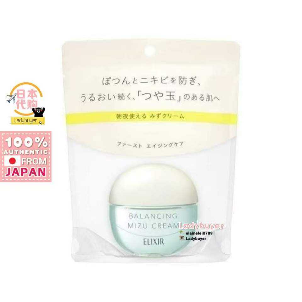 Japan Shiseido Elixir Balancing Mizu Facial Cream 60g